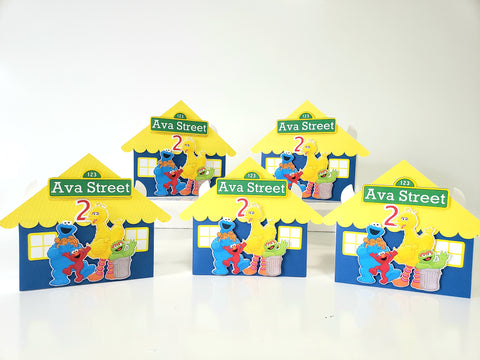 Sesame Street Favor Box - Personalized