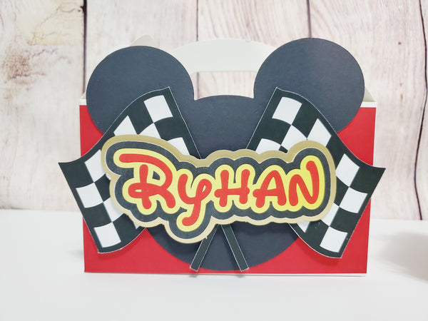 Mickey Mouse Racers Favor Box