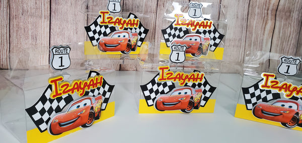 CARS "film" favor boxes