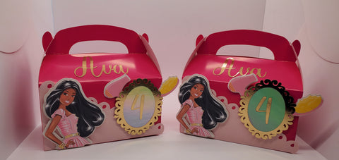 Barbie Favor Boxes