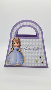 Sofia the First Purse Favor Box