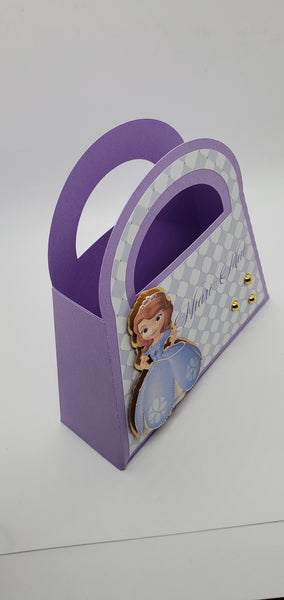 Sofia the First Purse Favor Box